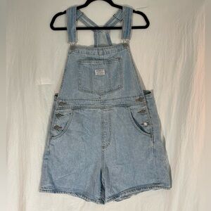 Levi's Women's Blue Dungarees-overalls Size 10
